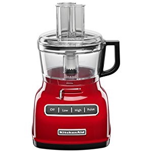 Amazon.com: KitchenAid KFP0722ER 7-Cup Food Processor with Exact Slice System - Empire Red: Kitchen & Dining