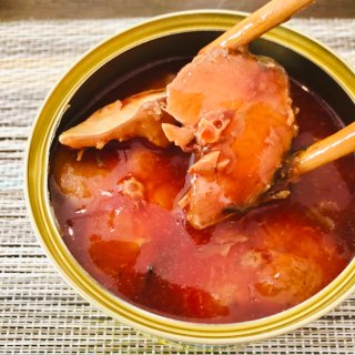 【亚米】番茄汁鲭鱼罐头🍅小时候的味道...