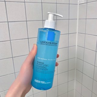 La Roche-Posay 理肤泉,La Roche-Posay Toleriane Face Wash Cleanser, Purifying Foaming Cleanser for Normal Oily & Sensitive Skin: Premium Beauty