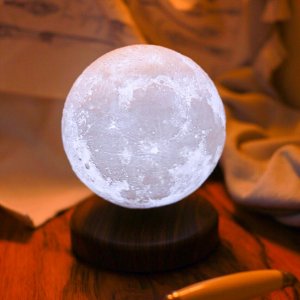 创意磁悬浮月球灯 原来真的可以把月亮带回家！