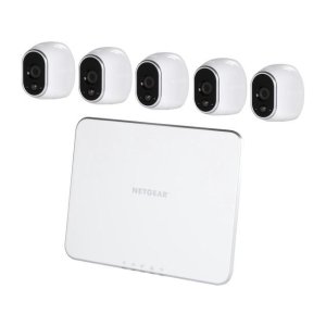 史低价：NETGEAR Arlo智能家庭安全无线摄像监控系统 5个装