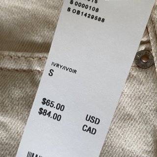 UO羊毛小记｜$8.17的乳白色牛仔短裤...