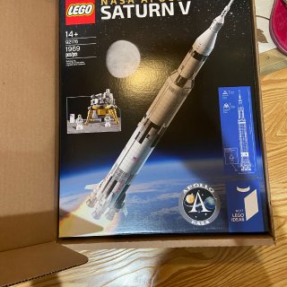 Amazon 亚马逊,Lego 乐高,Amazon.com: LEGO Ideas NASA Apollo Satur