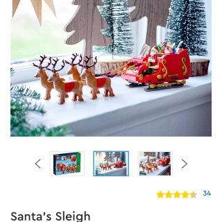 雪橇圣诞老人LEGO补货啦！...