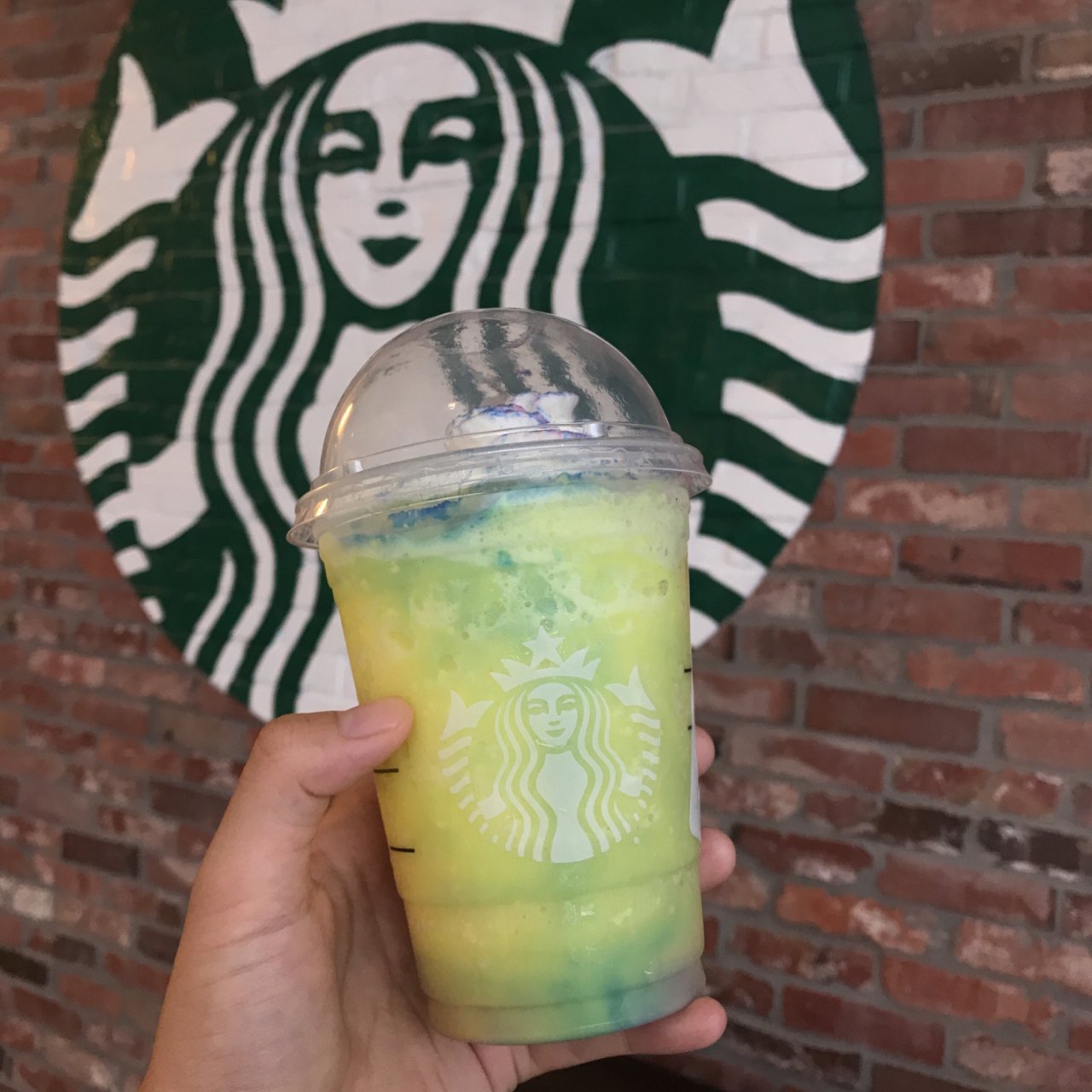 Tie-Dye Frappuccino,Starbucks饮品打卡