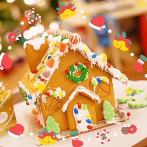 🎄圣诞节🉑️吃🉑️玩的姜饼糖果小房子🏠🎄