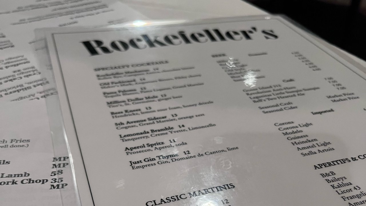 一周一个新餐厅之 - Rockefeller’s