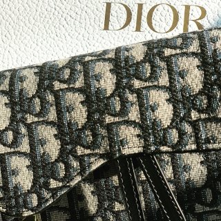 终于晴天了，可以晒晒我的Dior腰包小可...