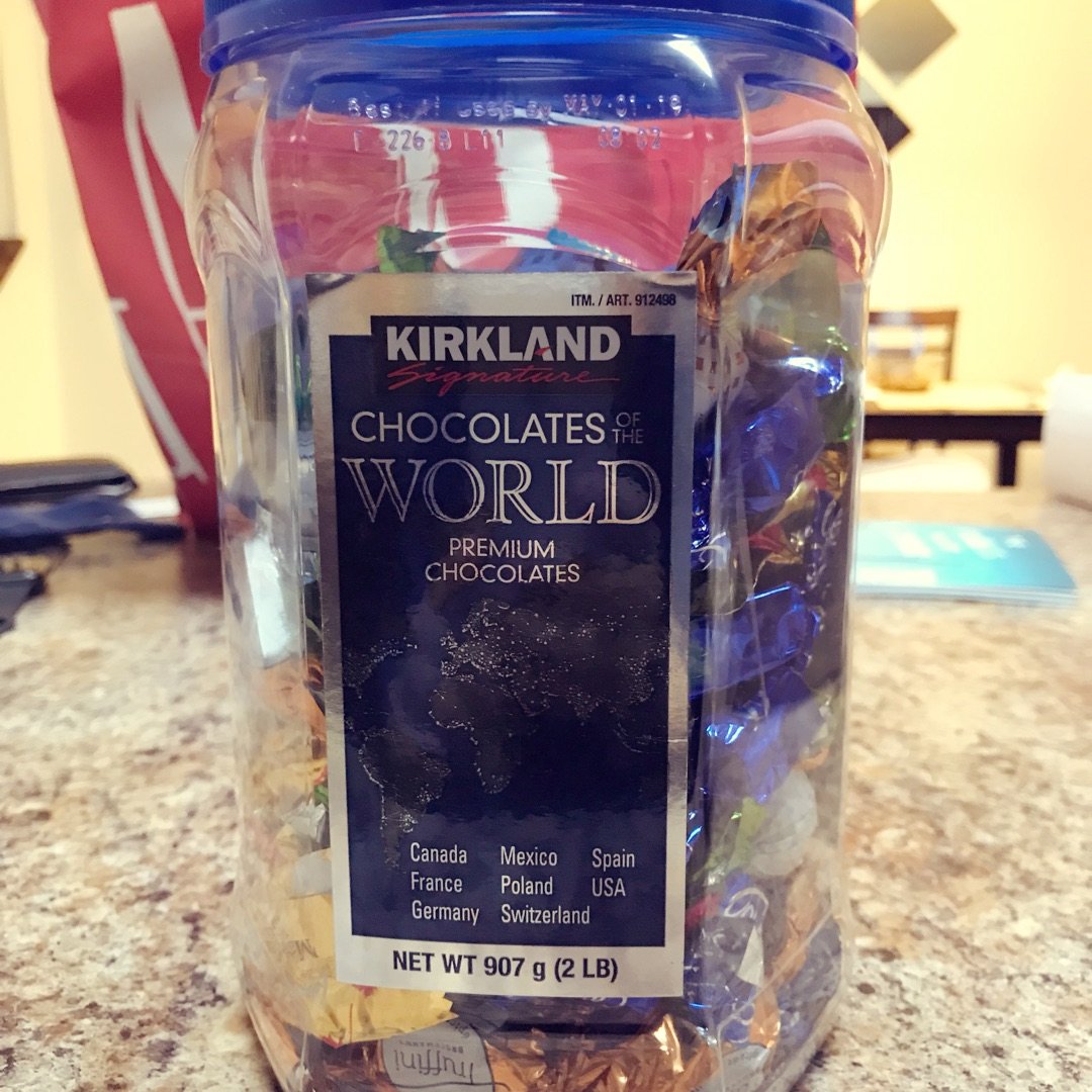 Kirkland巧克力 十种口味...