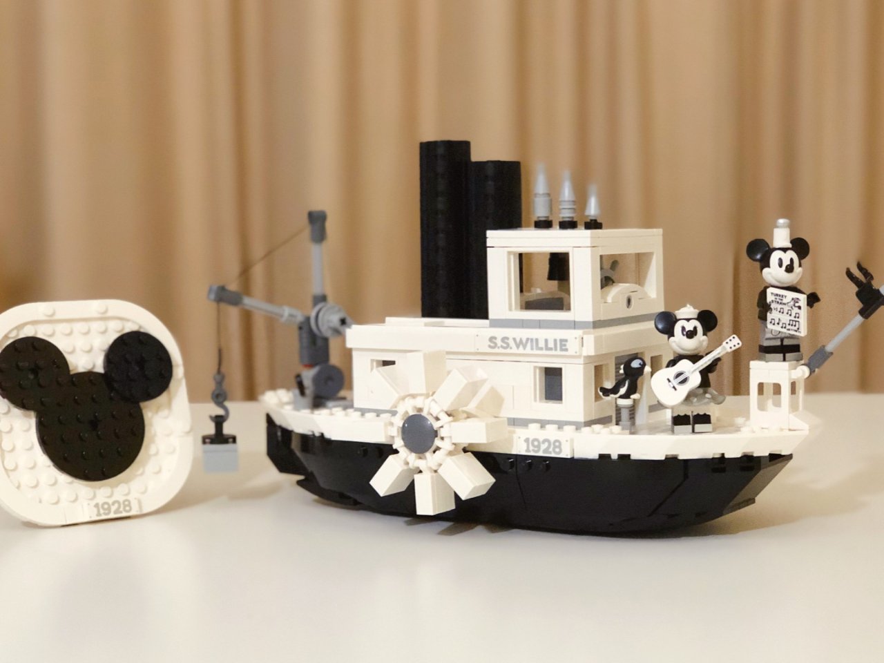 Lego 乐高,威利号蒸汽船,Steamboat Willie
