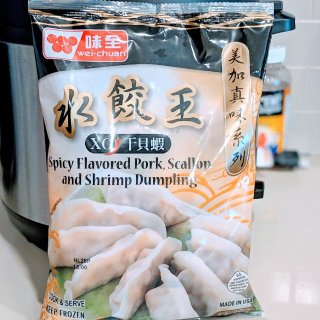 #亚洲超市好物| 水饺王XO干贝鲜虾冷冻...