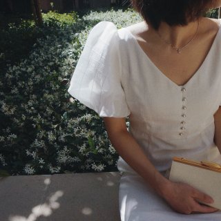 众测｜完美夏日小白裙...