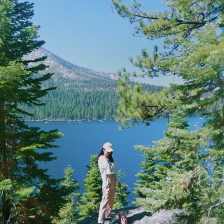 Lake Tahoe 之粉色Hiking...