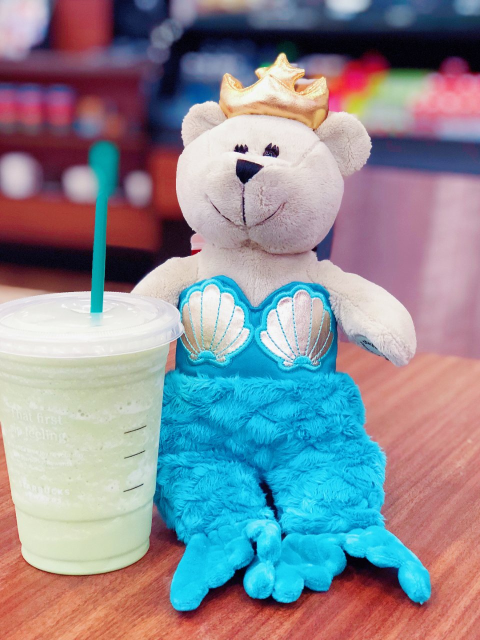 Starbucks 星巴克,周年庆美人鱼熊