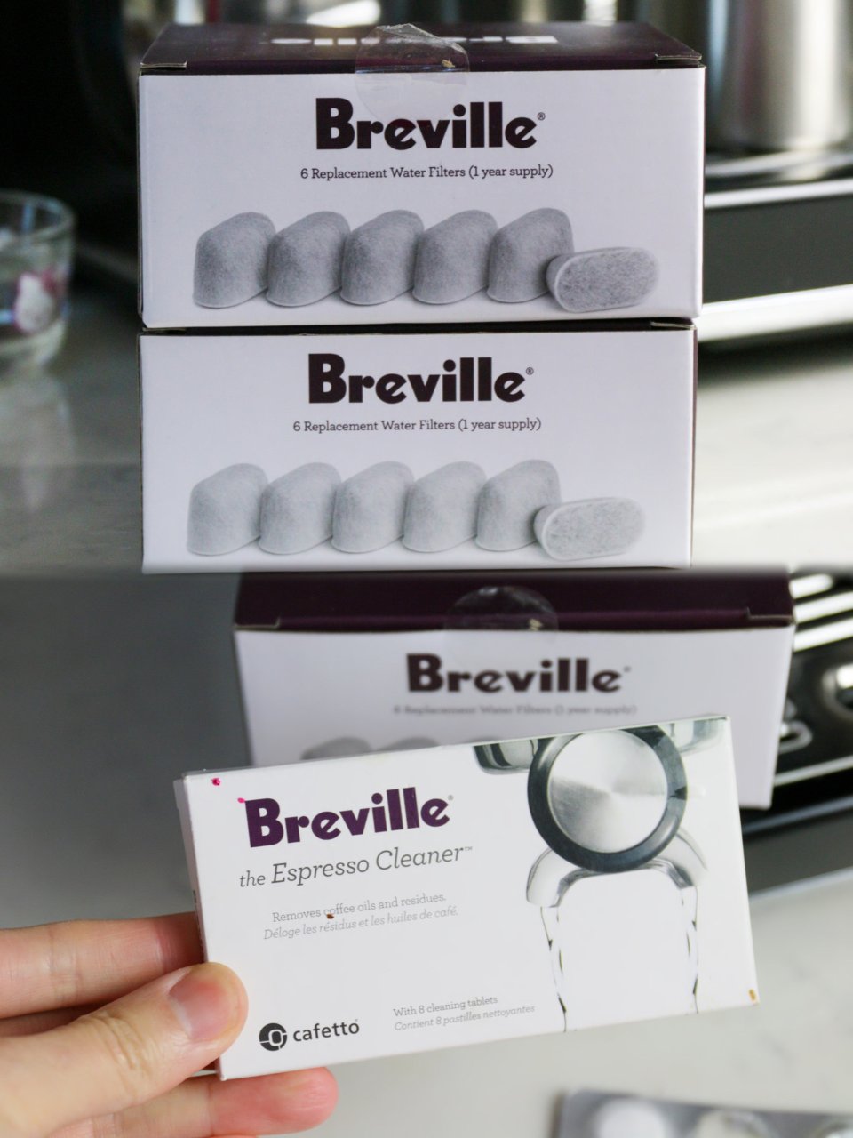 Breville 咖啡机清洁好物｜定期清...