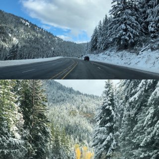 西雅图周边｜雪中的德国🇩🇪小镇 超美雪景...