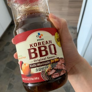 Hmart的韩式烤肉酱用来腌Costco...
