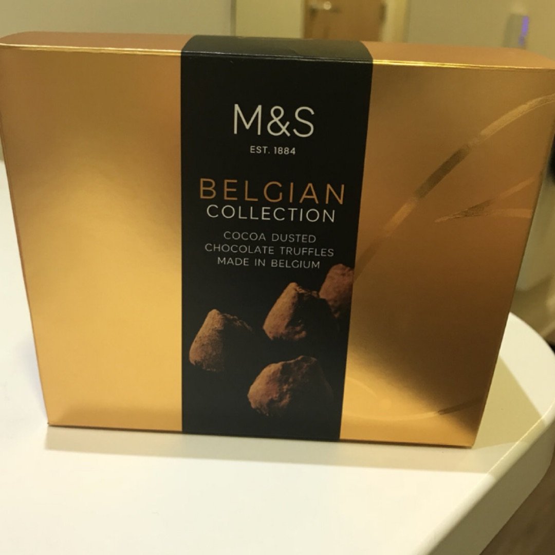 M&S玛莎超级无敌好吃的比利时巧克力松露...