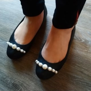 lanvin珍珠鞋