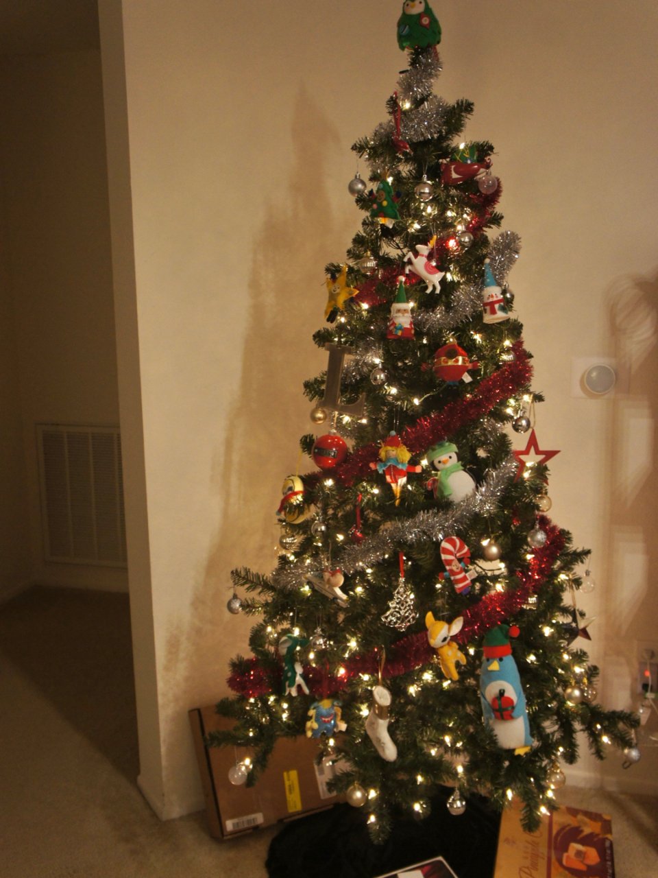 沃尔玛带灯圣诞树6.5',Walmart 沃尔玛,生活要有仪式感