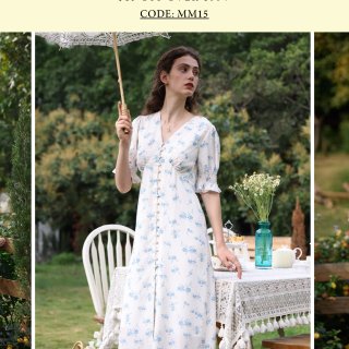 Kora Floral Printed Maxi Dress – Simple Retro