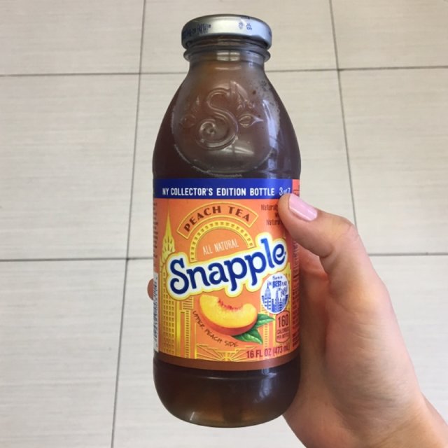 喜欢桃子🍑味的Snapple，换了...
