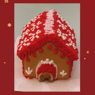 🎄圣诞节的亲子活动--姜饼屋🏠...