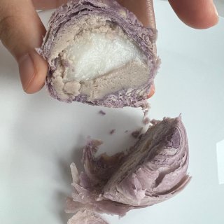 外表酥软的梦幻美食｜麻薯紫晶酥...