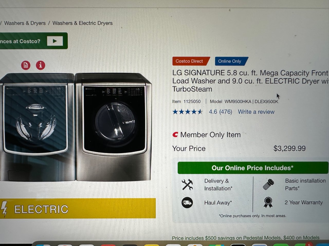 costco LG signature 洗衣机 活动 社区精选