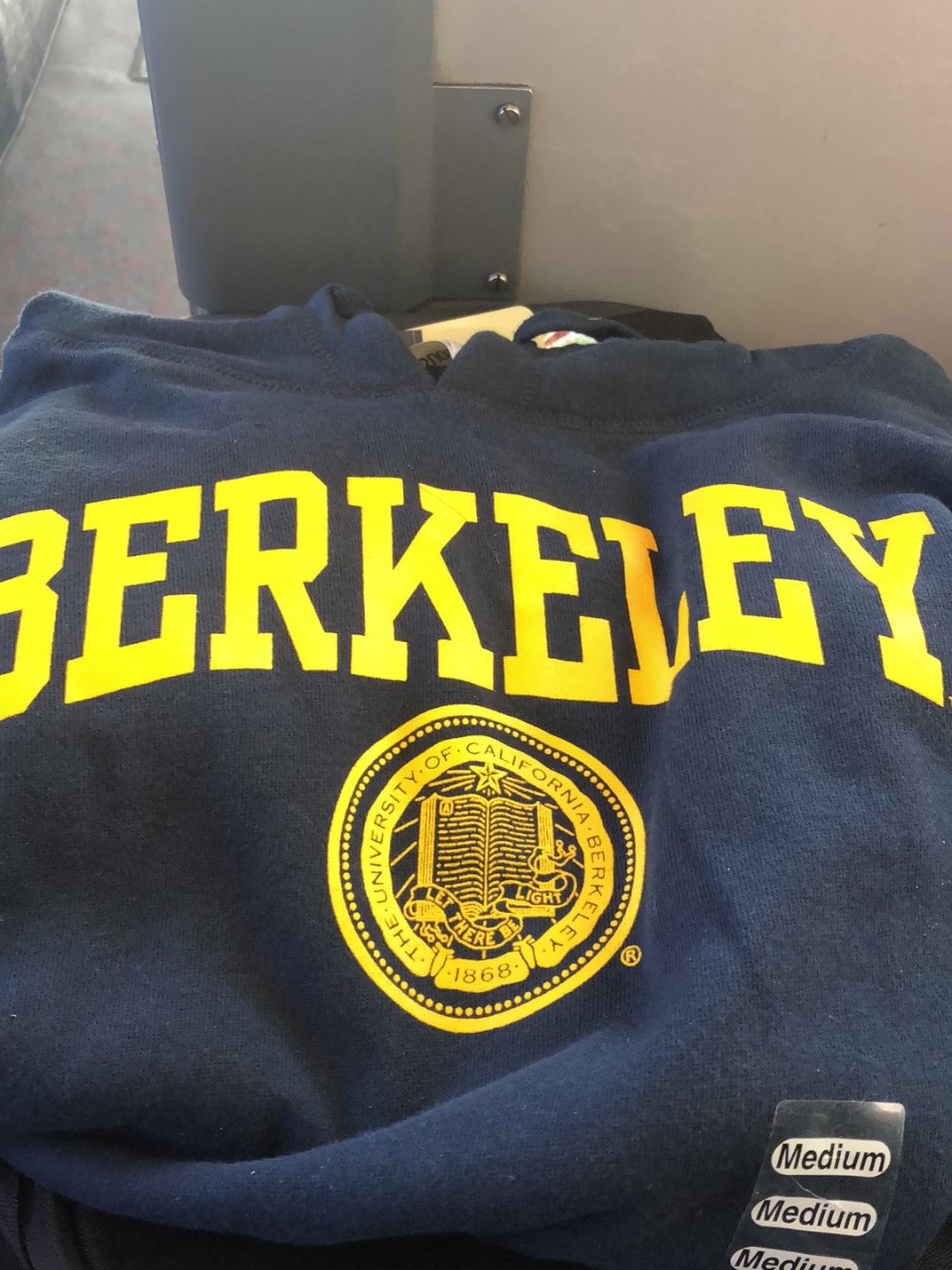 Berkeley hoodie,0美元