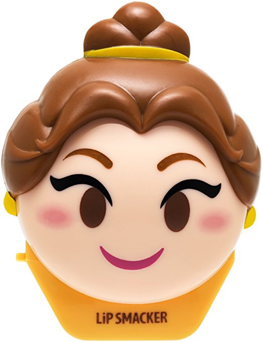 Lip Smacker Disney Emoji Lip Balm, Belle Last Rose Petal, 0.26 Ounce迪士尼公主润唇膏