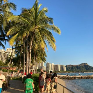 夏威夷日记1⃣️: Waikiki海滩日...