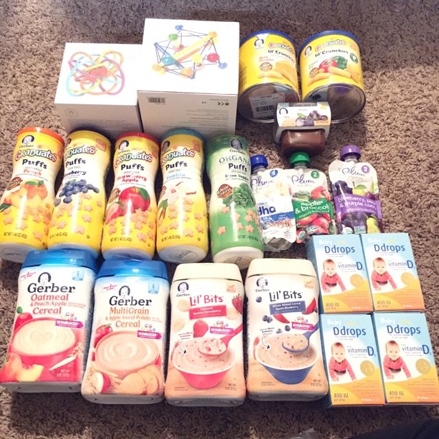 Gerber 嘉宝,Ddrops,Manhattan Toy,Plum Organics,Gerber 嘉宝,Gerber 嘉宝