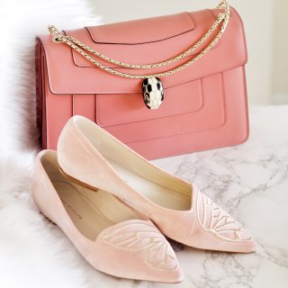 包包鞋子一个色｜是少女必备的粉色呀💗...