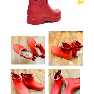 开年红：Ugg 橡胶雨靴...