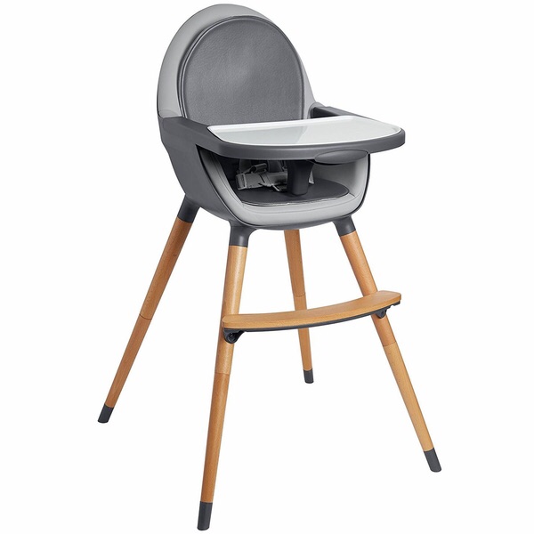 Skip Hop Tuo Convertible High Chair - Charcoal Grey