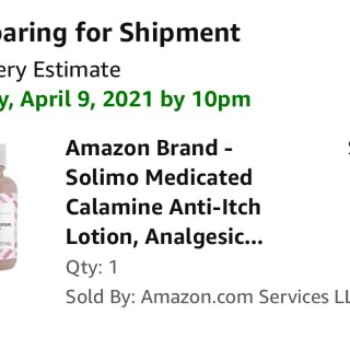 Amazon Brand - Solimo Medicated Calamine Anti-Itch Lotion, Analgesic Skin Protectant, 6 Fluid Ounce : Health & Personal Care