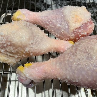 古法烤制的盐焗鸡腿太好吃了！...