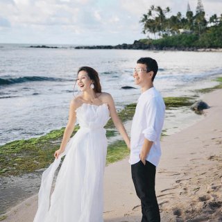 夏威夷圆梦｜旅居夫妻的旅拍婚纱照🏝...