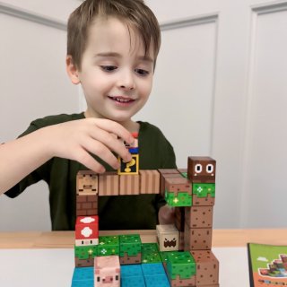 重塑孩童世界的小方块——磁性建筑方块体验...
