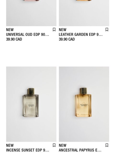 Zara X Jo Malone 又上新啦！！