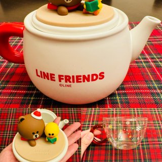 Line Friends圣诞茶壶套装 太...