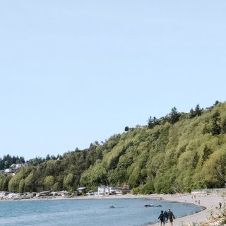 西雅图｜散布在春日海滩...