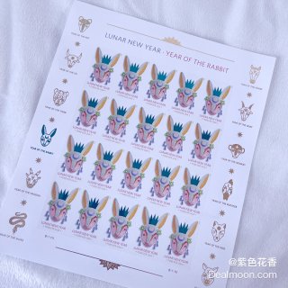 小兔兔邮票