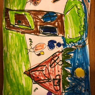 我儿子的作品,树房,草莓房