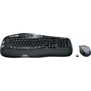 Logitech MK570 Comfort Wave Wireless Keyboard and Mouse