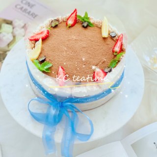 提拉米苏千层，做生日蛋糕也是极好🍰...