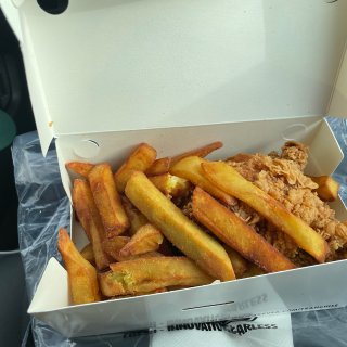 Sweet potato fries,TKK Famous Fried Chicken