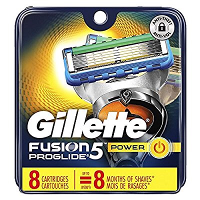 Gillette Fusion5 ProGlide 锋隐超顺电动剃须刀 8个