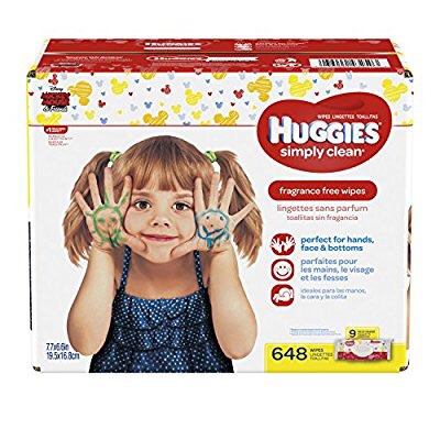 Amazon.com: HUGGIES 无香精婴儿湿巾648count